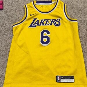 Nike Lakers Yellow and Purple Jersey
